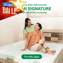 Nệm Gummi Signature – Công nghệ kép, nâng đỡ vượt trội, kháng khuẩn tối đa