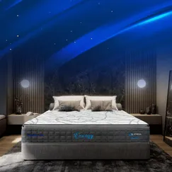 Nệm lò xo Dunlopillo de.Stress Energy công nghệ cách ly chuyển động