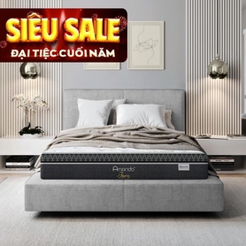 Nệm lò xo Amando Faro 5 vùng giảm đau lưng dày 35cm