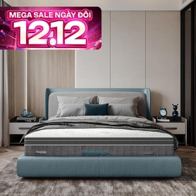 Nệm lò xo Dunlopillo Cambridge Luxe dày 34cm