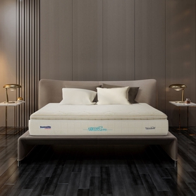 (Xả kho) Nệm lò xo túi độc lập Dunlopillo William dày 29cm