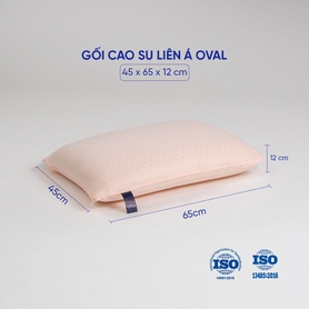 Gối Cao Su Liên Á Oval đàn hồi cao