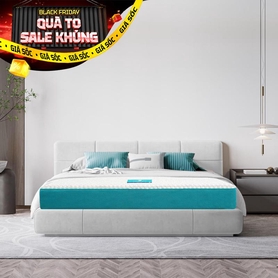 Nệm foam Nhật Bản Aeroflow Fit Plus kháng khuẩn dày 20cm