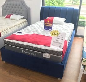 Giường vải GoBy Lux X2 nỉ