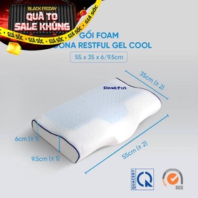 Gối foam Doona Restful công thái học giảm đau cổ vai gáy