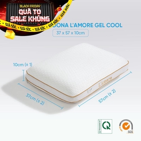 Gối memory foam Doona L'amore cool gel mát lạnh