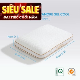 Gối memory foam Doona L'amore cool gel mát lạnh
