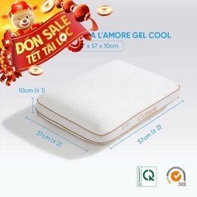 Gối memory foam Doona L'amore cool gel mát lạnh