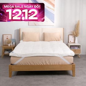 Topper lông vũ nhân tạo Doona Microfiber êm ái