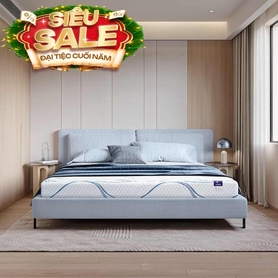Nệm foam Goodnight Luna 3 vùng massage kháng khuẩn dày 20cm