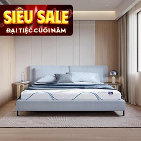 Nệm foam Goodnight Luna 3 vùng massage kháng khuẩn dày 20cm