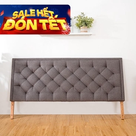 Đầu giường Amando Carpi màu xám