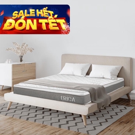 Nệm foam tổng hợp Kim Cương Erica Smart Tech dày 15cm