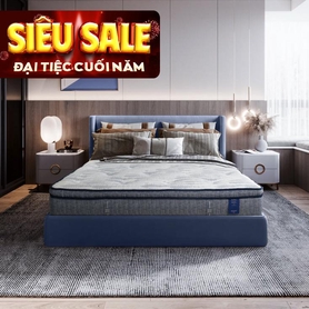 (Phiên bản giới hạn) Nệm lò xo King Koil Serene Lux cao cấp nâng đỡ trọn vẹn dày 31cm