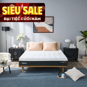 (Phiên bản giới hạn) Nệm Foam Tempur Pro Plus Medium Firm tương thích toàn diện dày 25cm