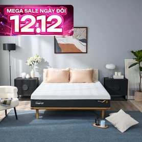 (Phiên bản giới hạn) Nệm Foam Tempur Pro Plus Medium Firm tương thích toàn diện dày 25cm