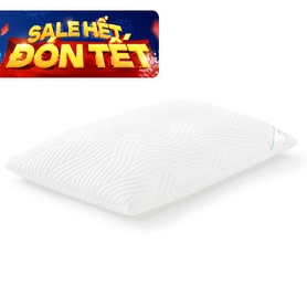 Gối foam cao cấp Tempur Comfort Soft giảm áp lực cổ vai gáy
