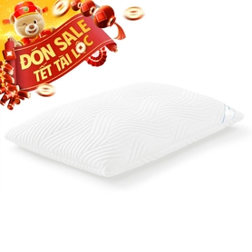 Gối foam cao cấp Tempur Comfort Soft giảm áp lực cổ vai gáy