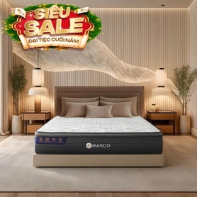 Nệm lò xo làm mát Amando Elite Grand dày 28cm