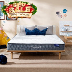 Nệm lò xo Goodnight Magic giá tốt dày 20cm