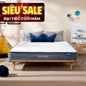Nệm lò xo Goodnight Magic giá tốt dày 20cm