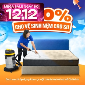 Dịch vụ vệ sinh nệm cao su