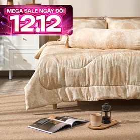 Chăn chần sợi gỗ thiên nhiên tencel Amando Aleena