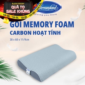Gối Foam Dreamland Carbon hoạt tính
