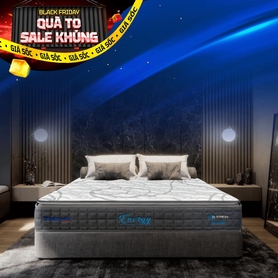 Nệm lò xo Dunlopillo de.Stress Energy công nghệ cách ly chuyển động