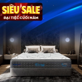 Nệm lò xo Dunlopillo de.Stress Energy công nghệ cách ly chuyển động