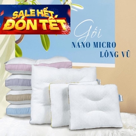 Gối bông Dreamland Nano Microfiber