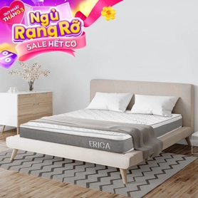 Nệm foam tổng hợp Kim Cương Erica Smart Tech dày 15cm