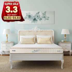 (Xả kho) Nệm lò xo Dunlopillo Joyful dày 28cm