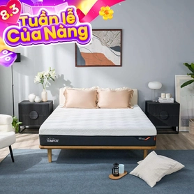 (Phiên bản giới hạn) Nệm Foam Tempur Pro Plus Firm cân bằng trọng lực dày 25cm