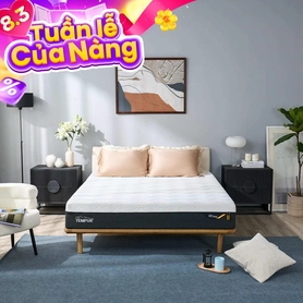 (Phiên bản giới hạn) Nệm Foam Tempur Pro Plus Medium Firm tương thích toàn diện dày 25cm