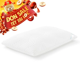 Gối foam cao cấp Tempur Comfort Soft giảm áp lực cổ vai gáy