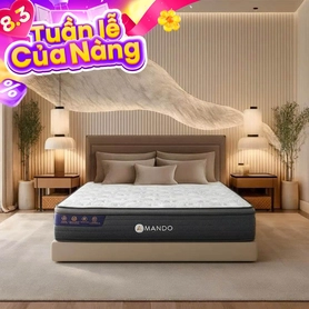 Nệm lò xo làm mát Amando Elite Grand dày 28cm