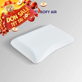 Gối foam iComfy Sofy Air công nghệ Aero Memory Foam độc quyền (BST Ngủ Mát)