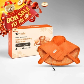 Iyashi Đai chườm thảo dược vai gáy