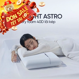 Gối ngủ sâu Memory foam 40D Goodnight Astro lõi kép