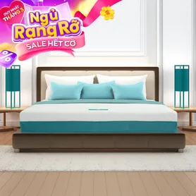 Nệm foam Nhật Bản Aeroflow Wave massage toàn diện dày 20cm