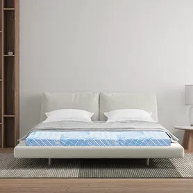 Nệm cao su bông ép đa tầng Kim Cương Titanium gấp 3 dày 5/9cm