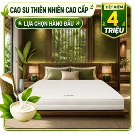 Nệm cao su cao cấp Gummi Legend nhập khẩu dày 20cm
