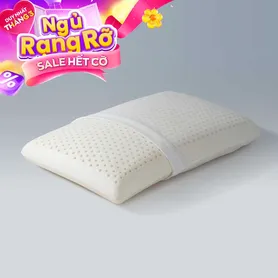Gối cao su Gummi Cookie 100% thiên nhiên nâng đỡ cổ vai gáy