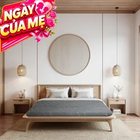 Nệm foam Goodnight Core (Akita) gấp 3 dày 8cm