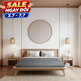 Nệm foam Goodnight Core (Akita) gấp 3 dày 8cm