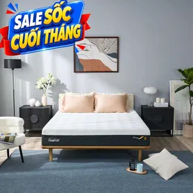 (Phiên bản giới hạn) Nệm Foam Tempur Pro Plus Medium Firm tương thích toàn diện dày 25cm