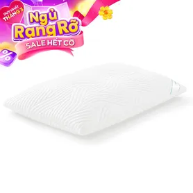 Gối foam cao cấp Tempur Comfort Soft giảm áp lực cổ vai gáy