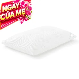 Gối foam cao cấp Tempur Comfort Soft giảm áp lực cổ vai gáy