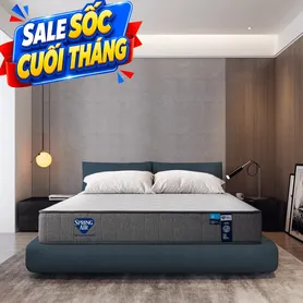 Nệm lò xo Spring Air Back Supporter Firm hỗ trợ nâng đỡ dày 25cm